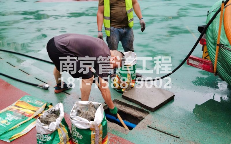 218柳塘村管道清淤